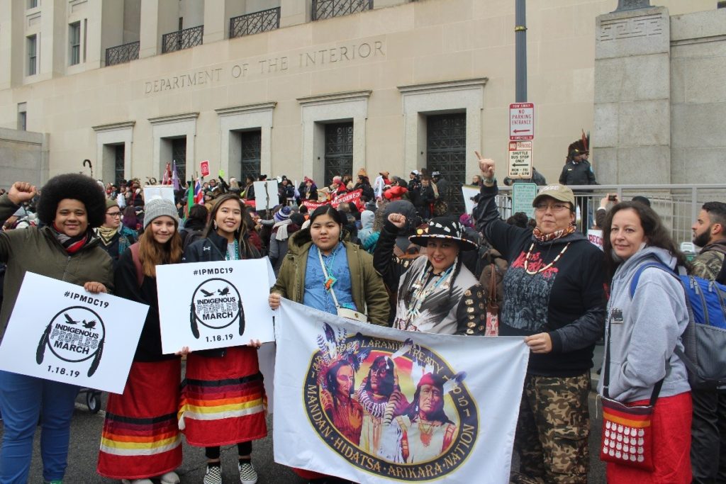 Youth Leaders Attend Indigenous Peoples March In Washington Dc Center For Native American 5823