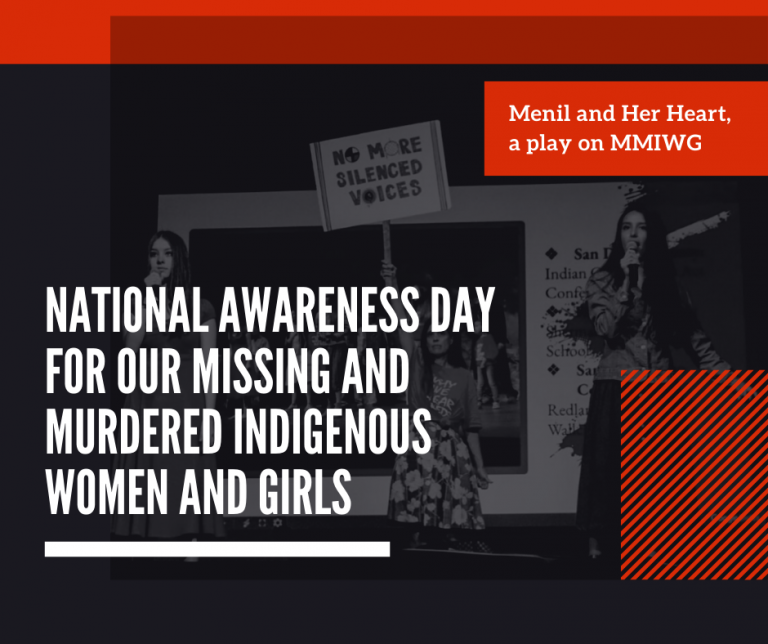 National Awareness Day For Our Missing And Murdered Indigenous Women