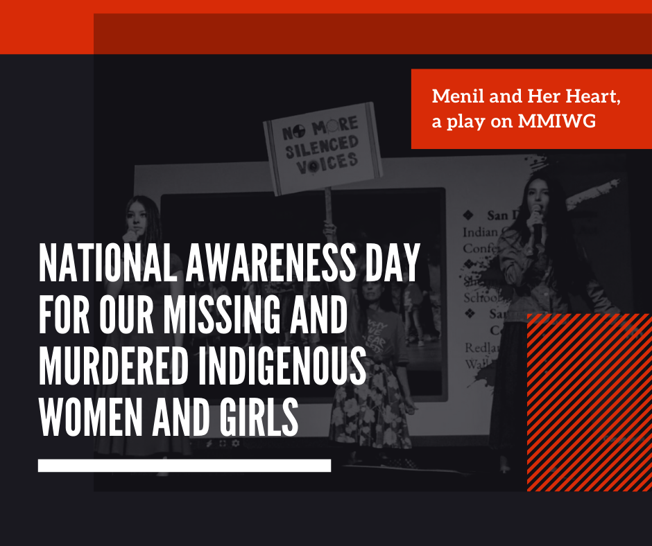 National Awareness Day for our Missing and Murdered Indigenous Women and Girls