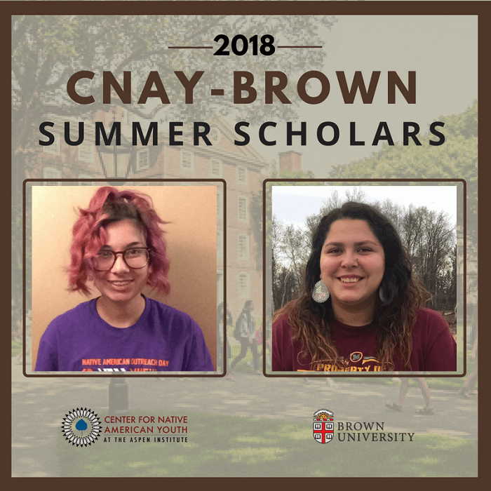 Claudia Elm and Taytum Weaver Named 2018 CNAY-Brown Scholars