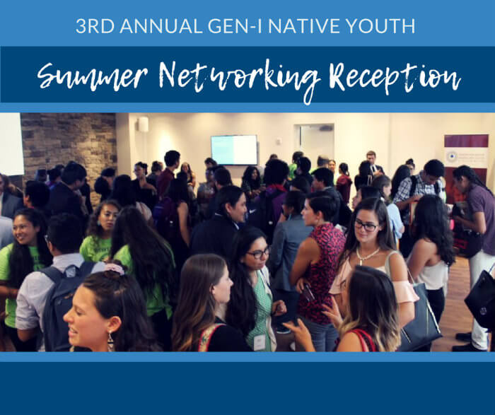 2018 Gen-I Native Youth Reception Speakers