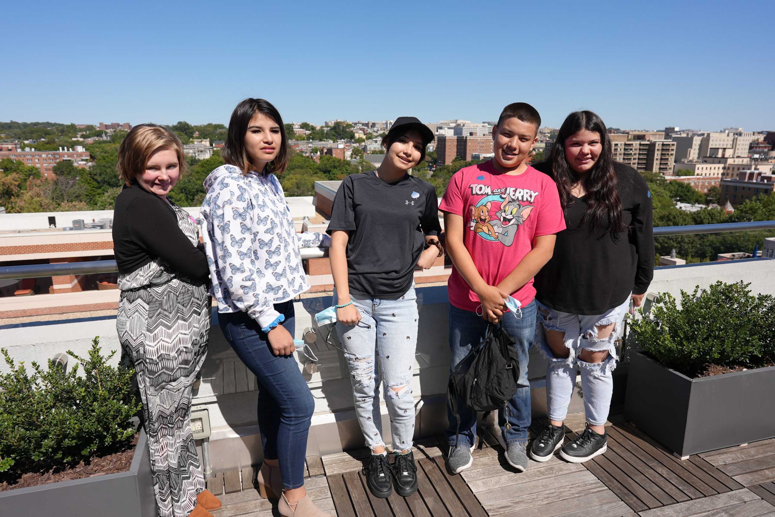 The Center for Native American Youth and the Cheyenne River Youth Project’s Growing Into Wowachinyepi train at the Aspen Institute in Washington D.C