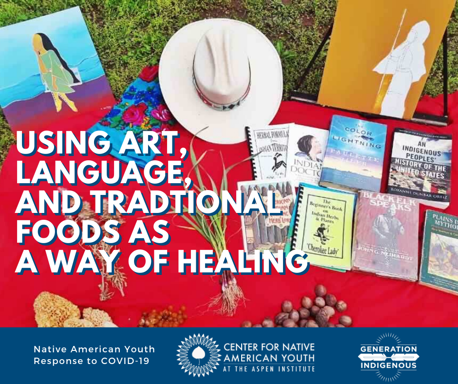 Using art, language, and traditional foods as a way of healing