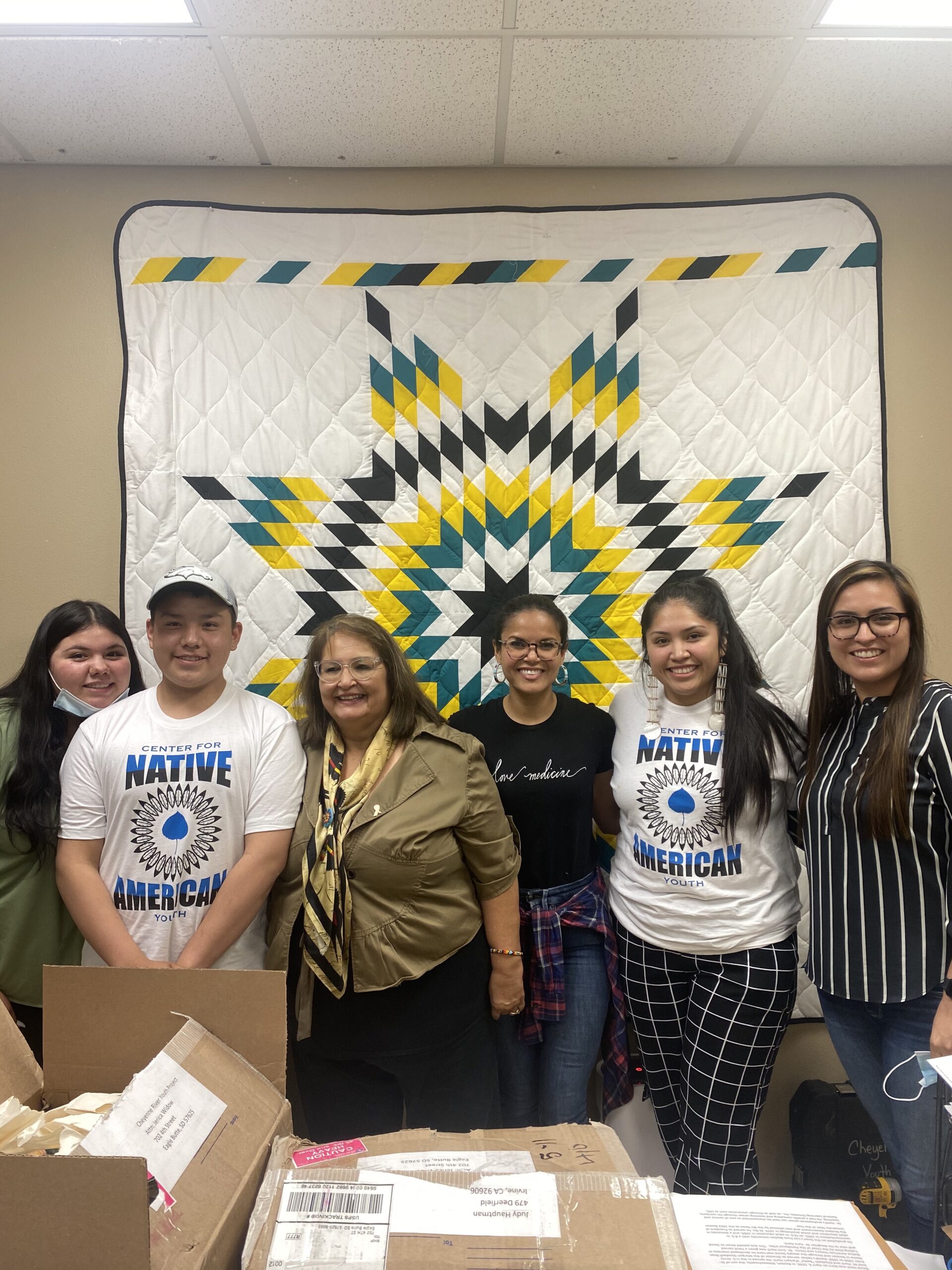 CNAY Visits Cheyenne River Youth Project