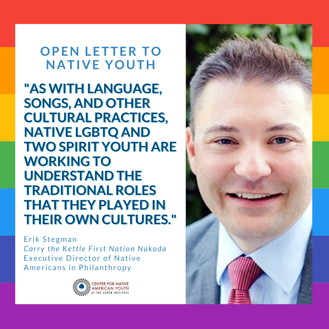 An Open Letter to Native Youth