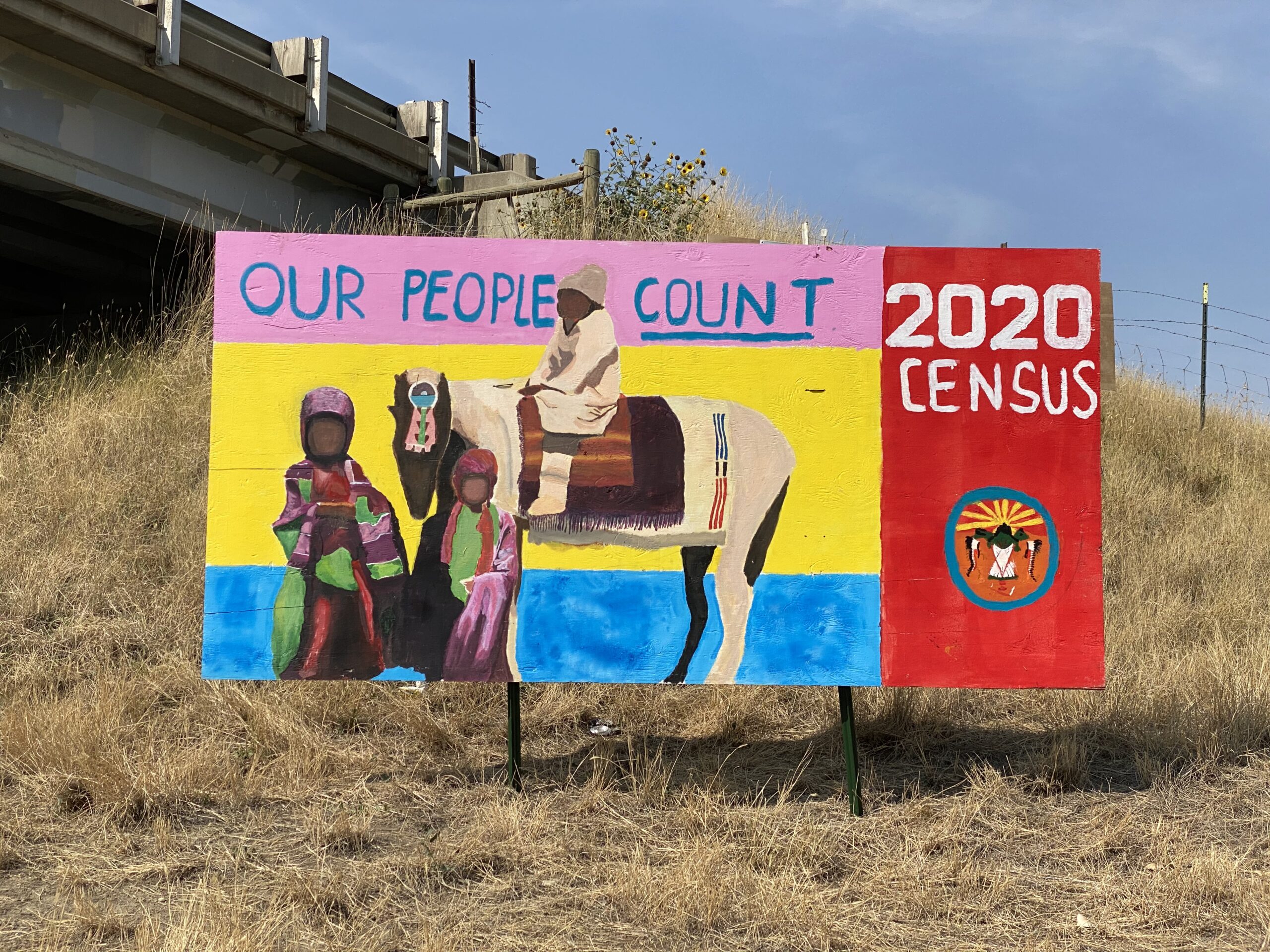 Apsáalooke Youth Create Murals to Encourage Tribal Members to Take Census