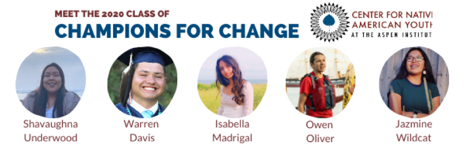 CNAY Announces 2020 Champions for Change